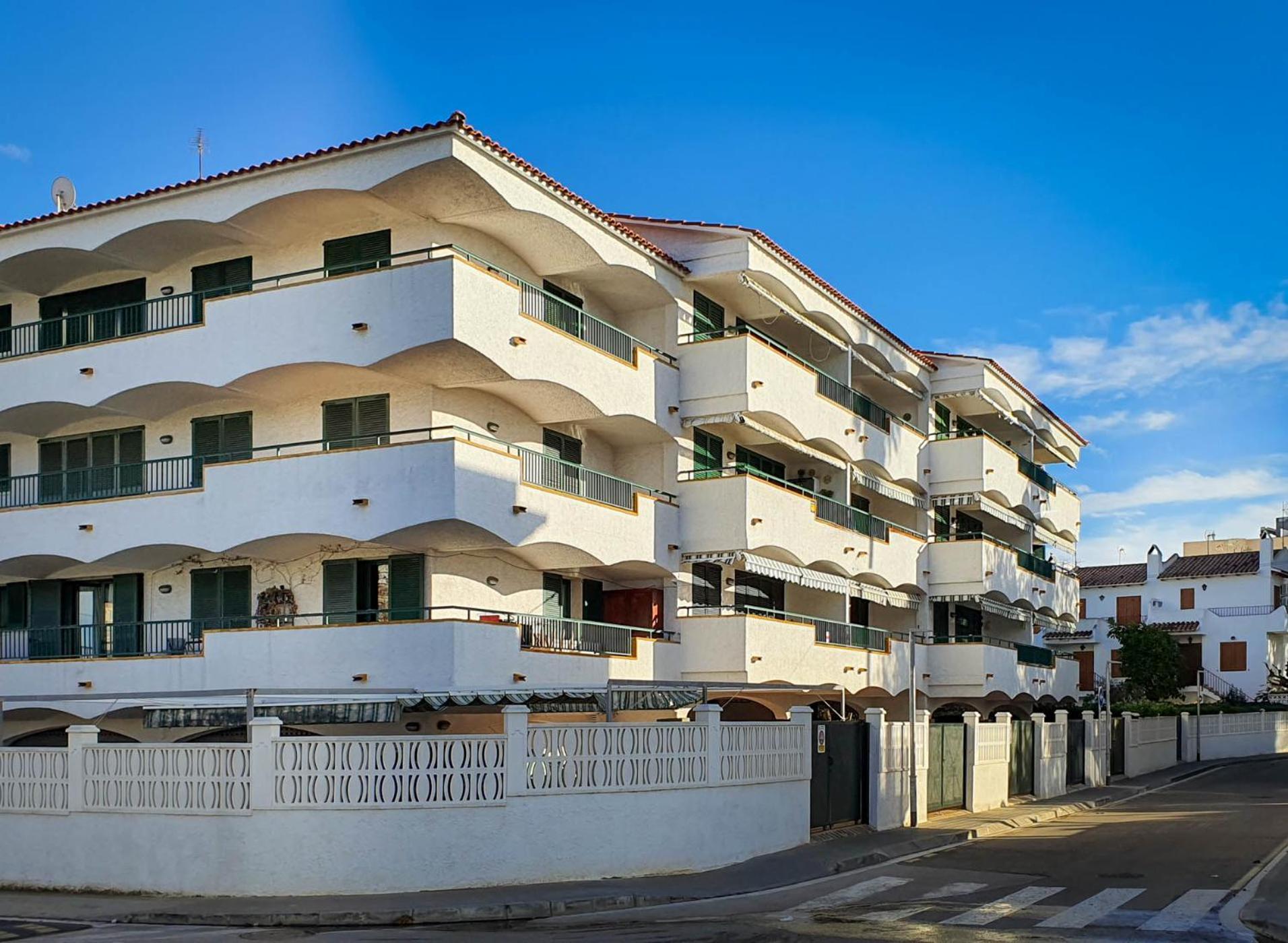 At044 Cerca De La Playa, Con Piscina Y Airco Apartamento Torredembarra Exterior foto